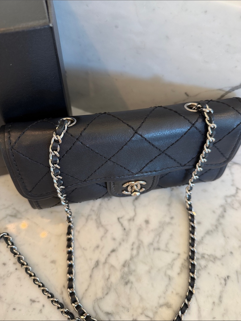 Chanel Black Quilted Flap Bag - Picture 9 of 16